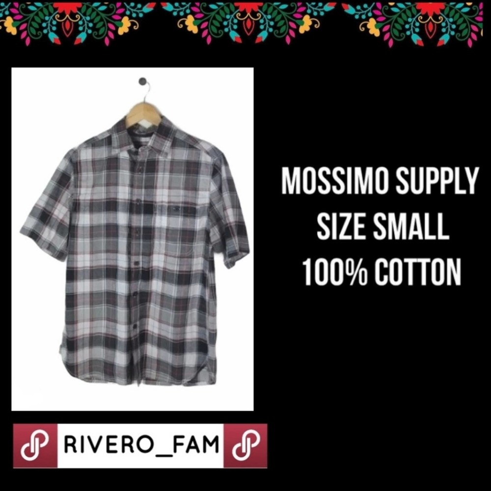 MOSSIMO | COTTON PLAID SHIRT